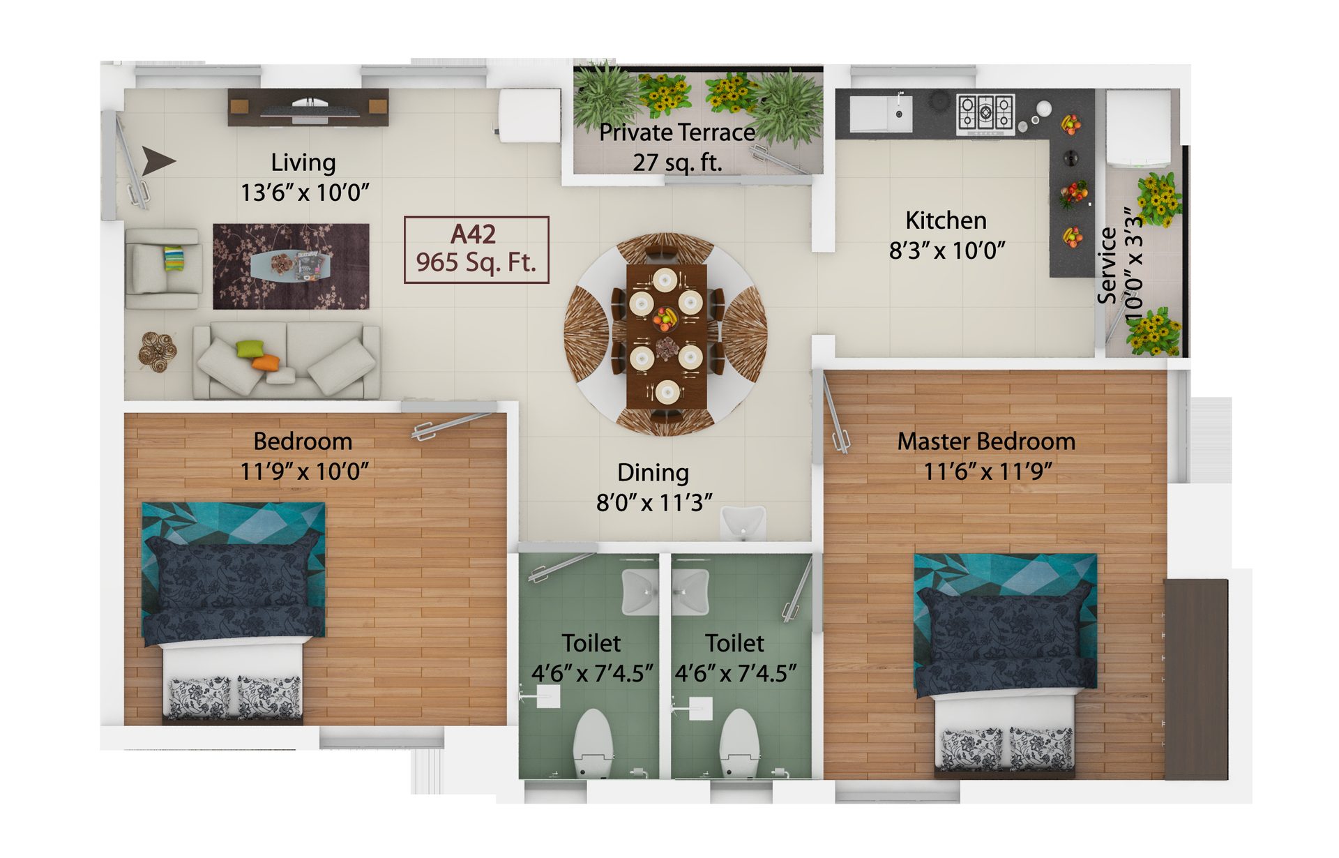 3D floor plan article