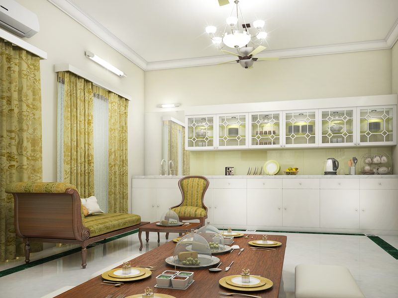 Dining Area — 3D Shadow