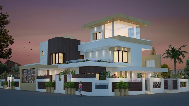 Kovilpatti Night — 3D Shadow
