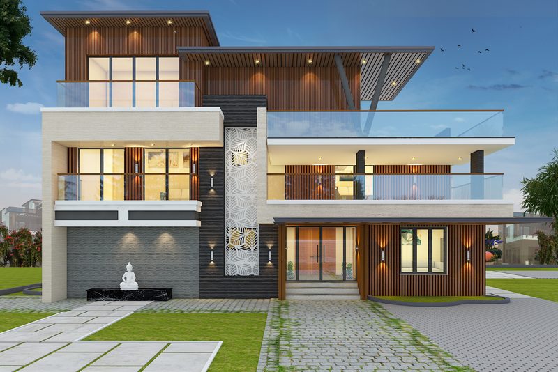 Prabhu Residence — 3D Shadow