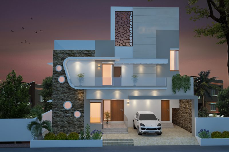 Night Elevation II — 3D Shadow