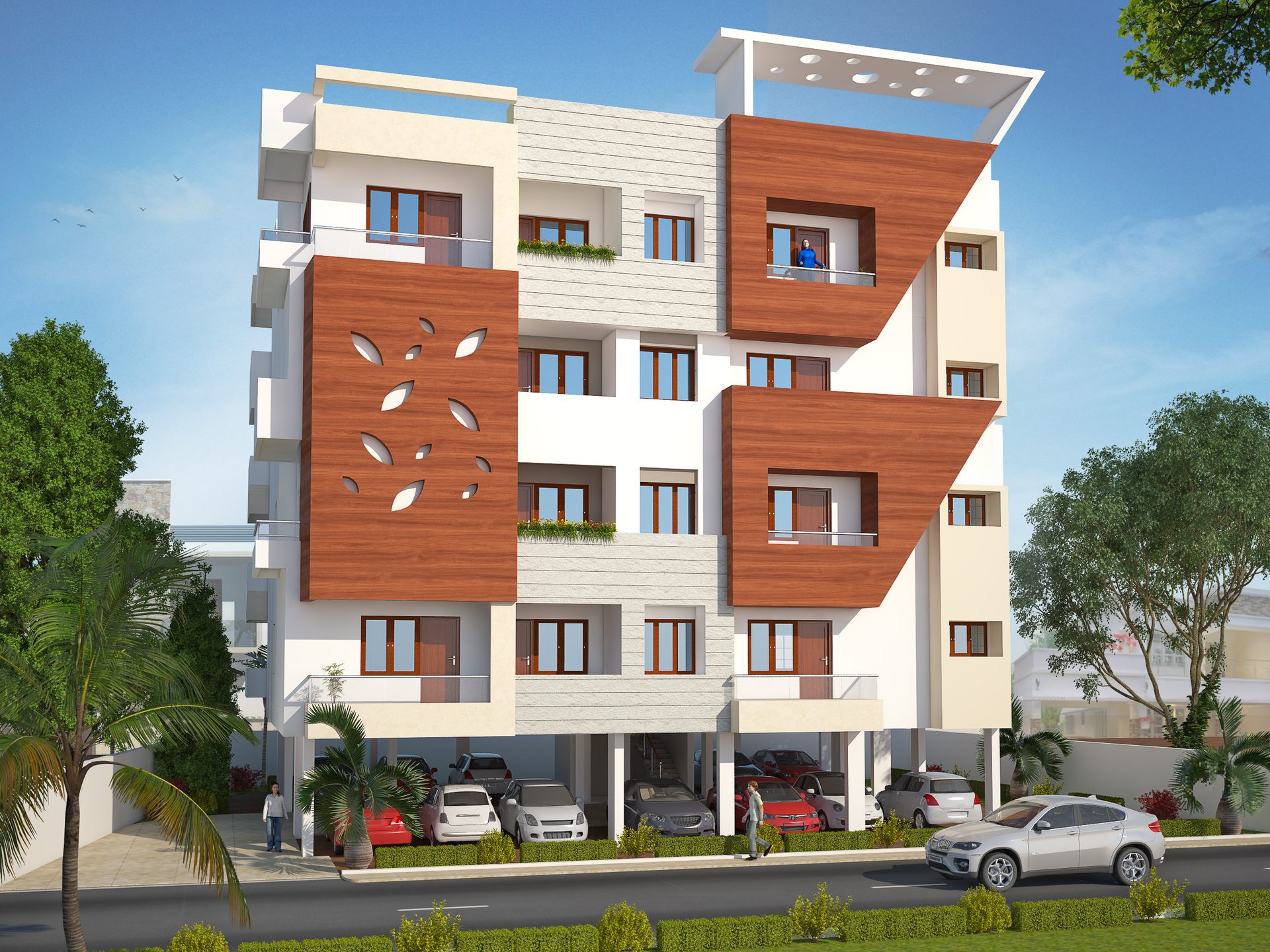 Residential elevation visualization