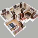 3D Floor Plans2 - 3D Shadow